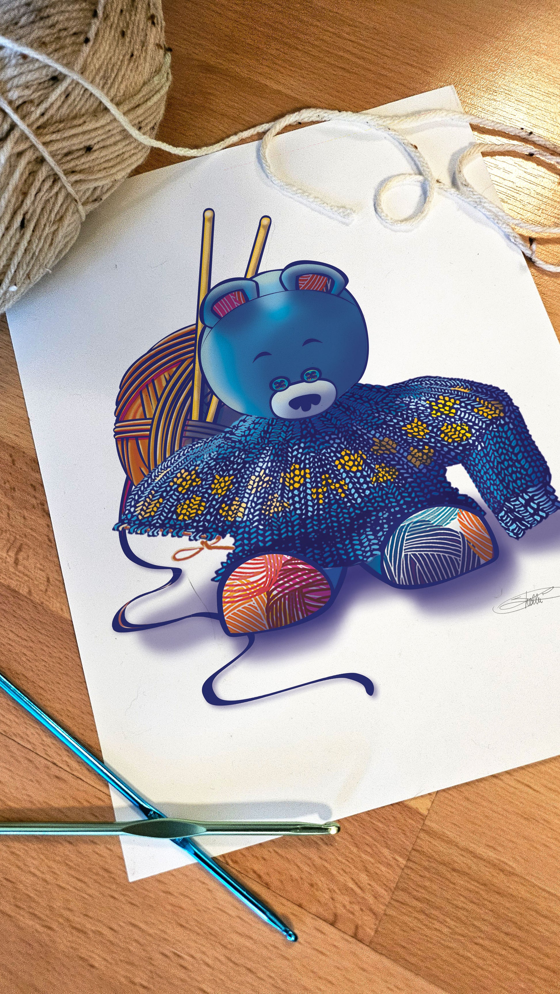 Bear Knitting