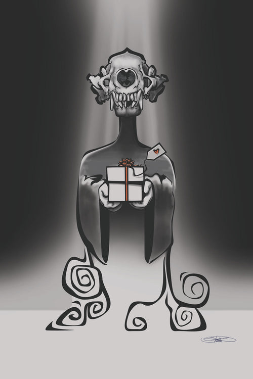 A Badger's Gift Heat-Sensitive Print