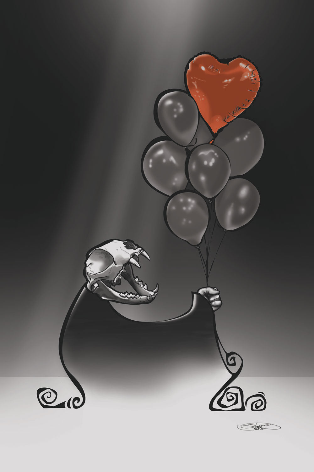 A Cat's Delight Heat-Sensitive Print