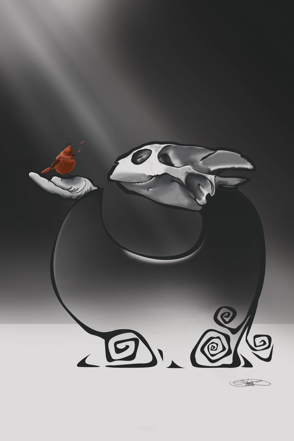 A Turtle's Fete Heat-Sensitive Print