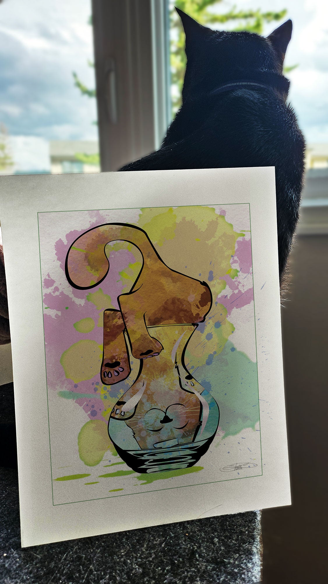 I Fits Vase