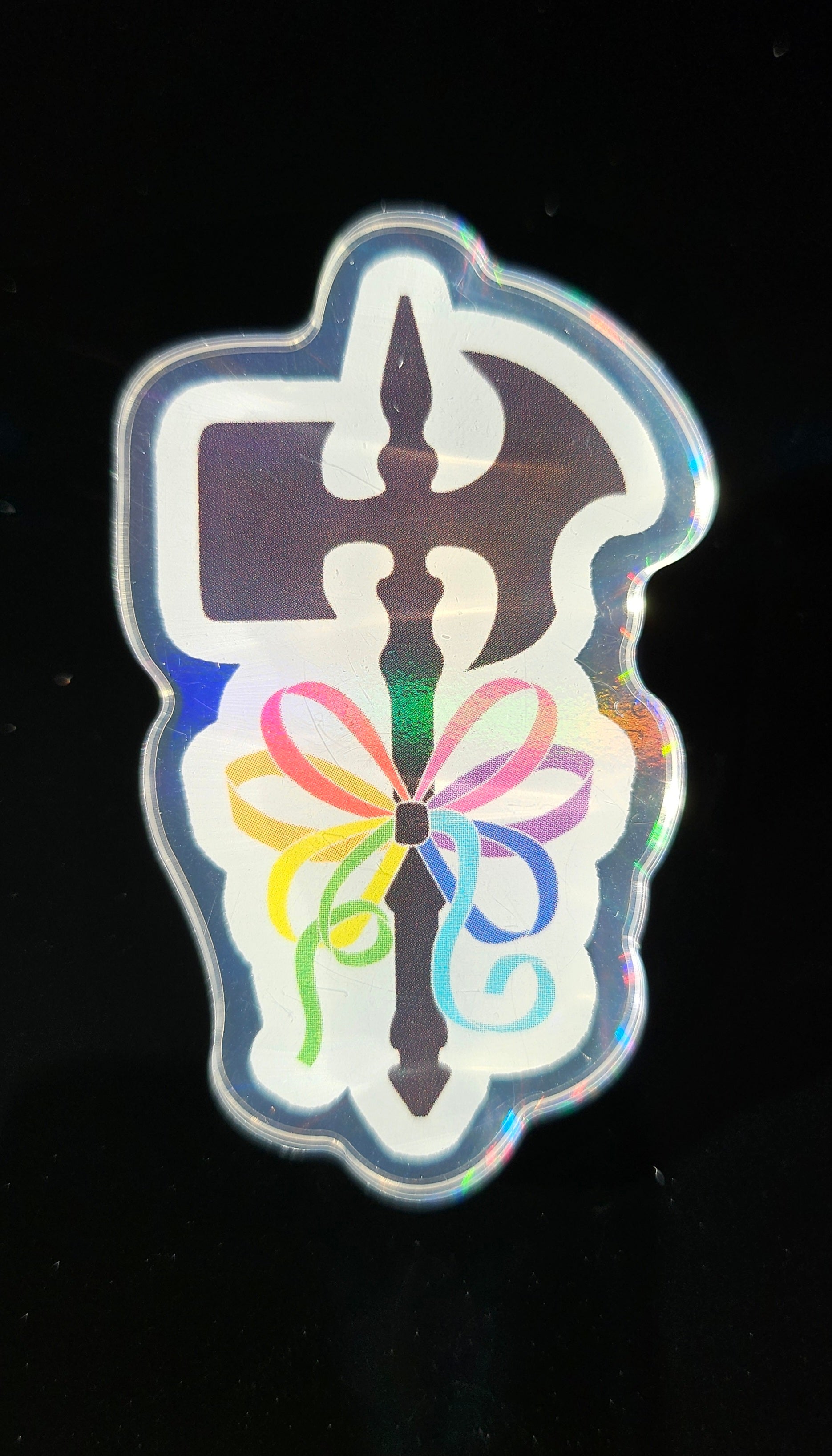 Bardbarians Unite Pride Pin
