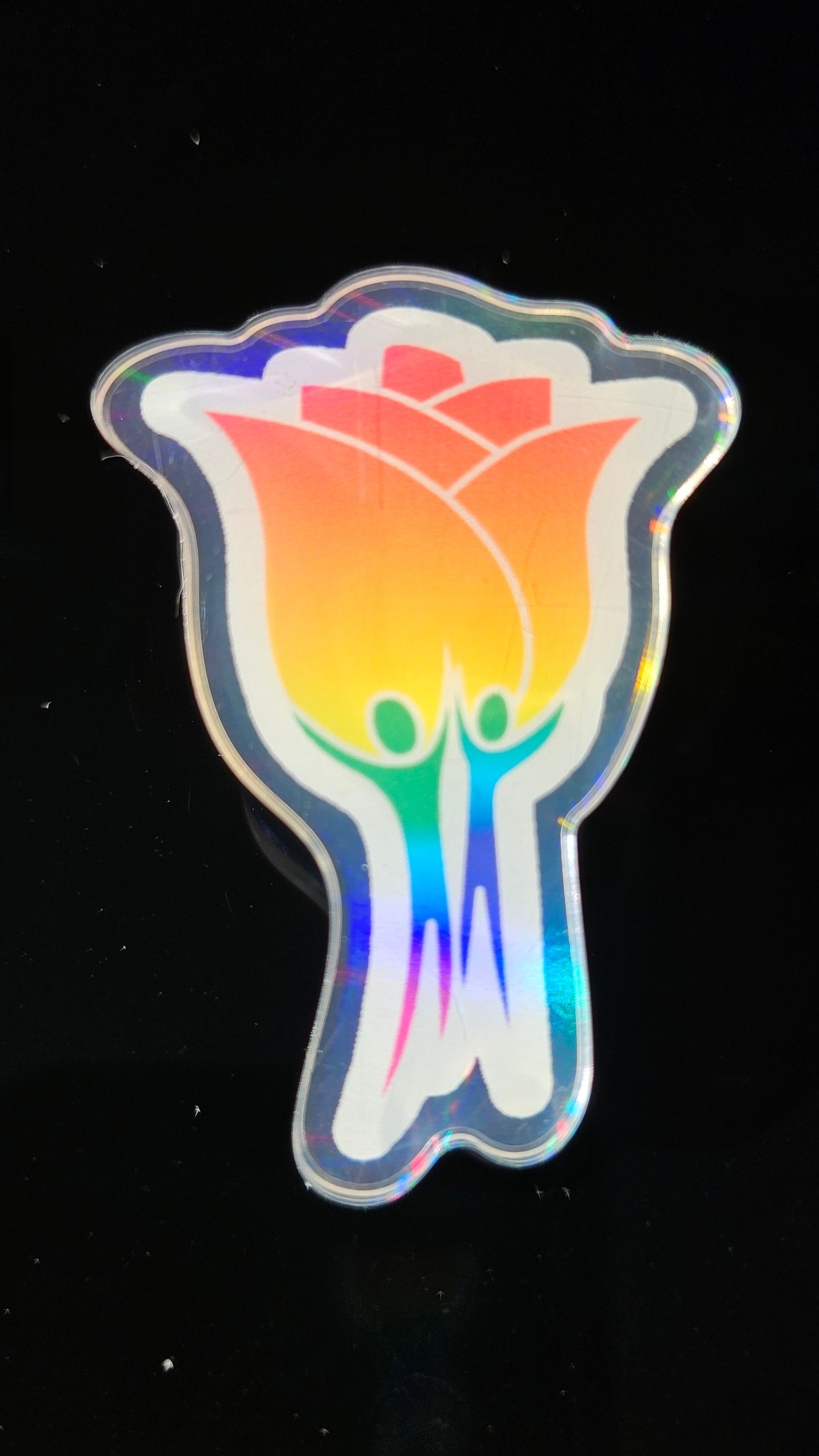 Rose Pride Pin