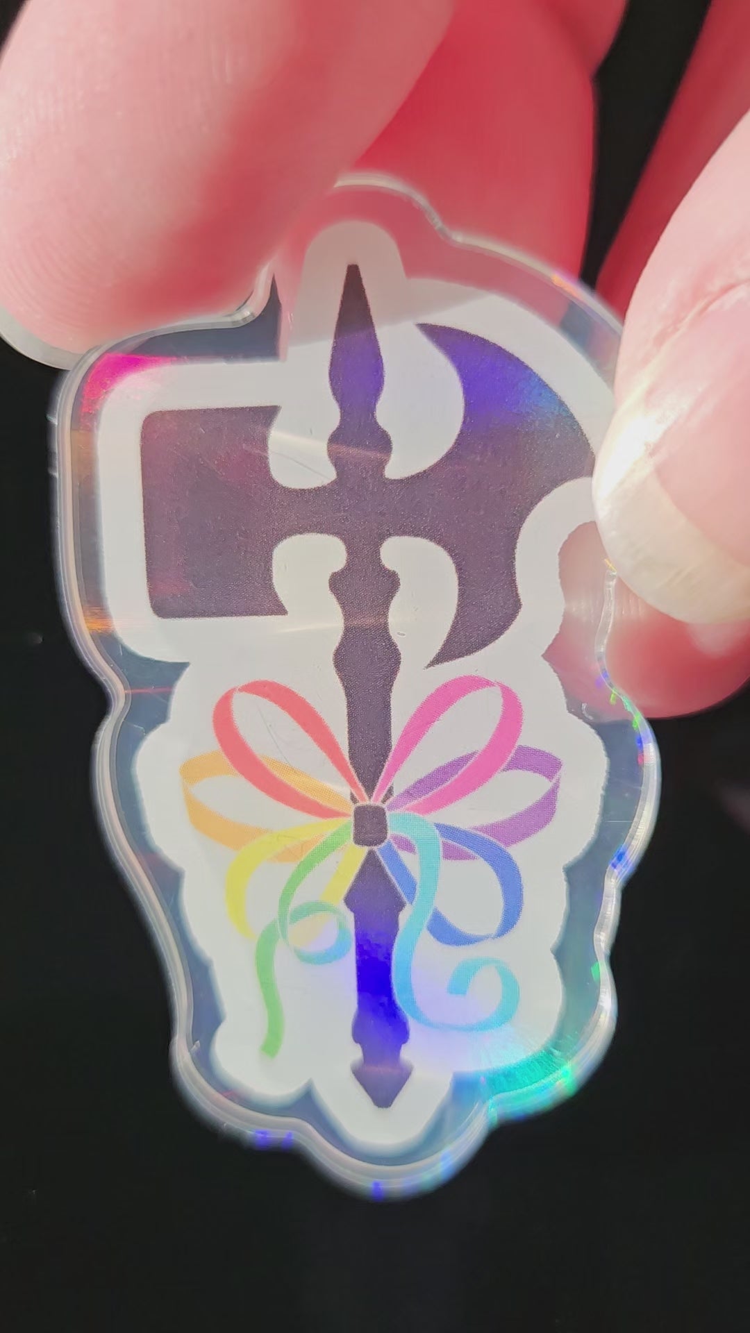 Bardbarians Unite Pride Pin